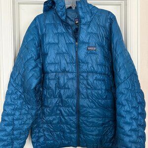 Patagonia Men's Hooded Puffer Jacket - XXL